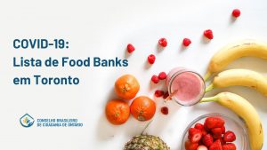 COVID19- Food Banks em Toronto